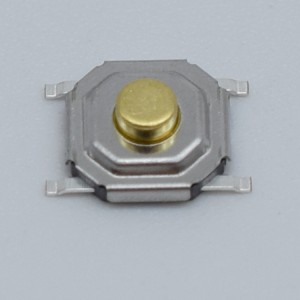 PTS526SMG20SMTR21 4×4 Copper Head Tactile Switch SMD Push Button Tact Switch 4 pin 5.2*5.2*1.7mm for earphone EVQPLHA17