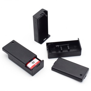 Battery Holder 9V 4 Accessories 9v battery storage container box case holder