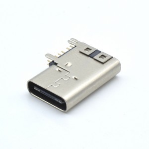 HOT SALE high current side insert female jack double row 14pin side plug usb3.1 type-c 14pin connector