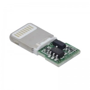2/4 core integrated plug for USB Type Lightnin with 6 electronic components 2A Charger data male connector for apple/iphone