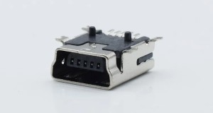 5P SMD Mini usb female connector