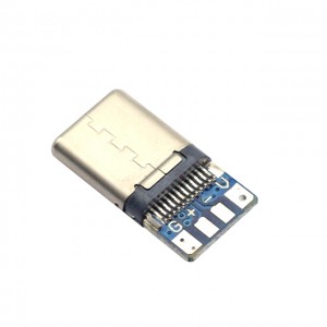 usb type c male connector 24 pin type c male electronic Charging connector