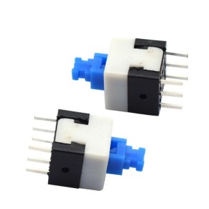 DC30V 0.1A DIP tact switch 6 pin push button micro switch 8×8 momentary self-latchng Switch