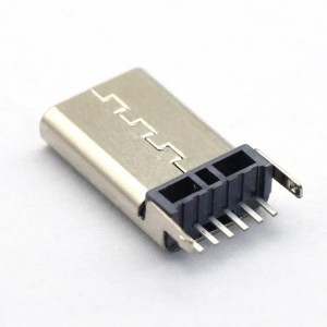 Vertical 13.1 usb type c 6 pin female connector