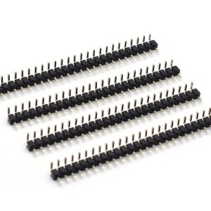 Single row 2.54 mm pcb pin header male connector support customization
