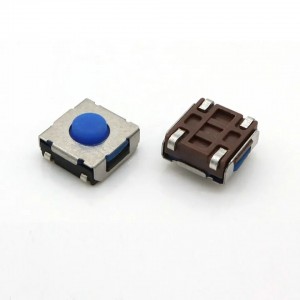 Tact Switch Silicone light touch switch blue white red button metal base Factory price