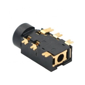 PJ242 2.5 mm Female Audio Connector 6 Pin