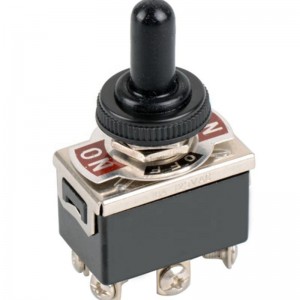 Waterproof toggle switch cover