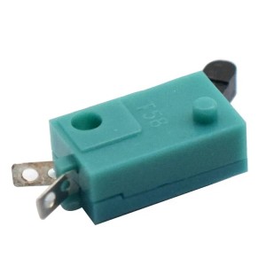 KFC-V-101 limit switch copper plated silver small green leaf micro limit key switch