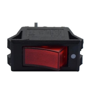 KCD6 3 pin rocker switch 15A 250VAC/20A 125VAC on off rocker switch with LED push button boat switch
