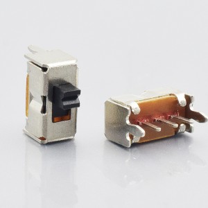 OS102011MS2QN1 Slide Switch DIP right angle switch SS12D07 with two position 3 pin mini toggle switch for hair dryer