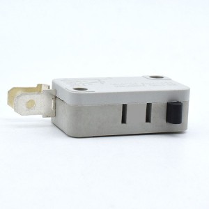 kw3 micro switch 2 pin grey momentary switch SH7-2 with black button
