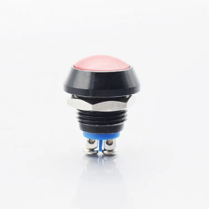12MM Mini 2pin Dome Button OFF-(ON) Ball Shape Momentary Waterproof Plastic Motorcycle Push Button Switch