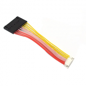 10 pin wire harness flat ribbon cable assembly electronic custom wire harness terminal cable connector support customization