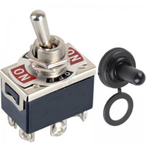 Waterproof toggle switch cover