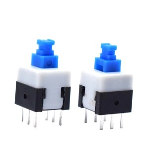 DC30V 0.1A DIP tact switch 6 pin push button micro switch 8×8 momentary self-latchng Switch