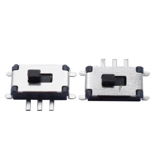 MSS12C02 SMD SMT miniature 7 pin slide switch micro 2 position support customization