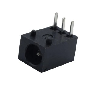 3 PIN horizontal plug-in DC003A DC power jack with positioning column 1.3 inner needle charging seat DC power socket
