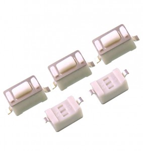 white color 3x6x5 2pin smd smt tact switch
