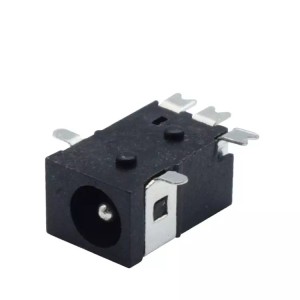 DC045B DC Power Interface 30V 1A 5 PIN 3.5*1.3 mm SMD SMT DC Power Jack Female Socket With Fixed Column