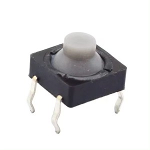 8X8 mm 4pin tact switch DIP plastic button push button touch switch