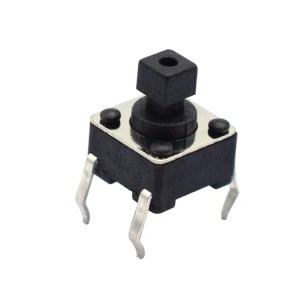 DIP 4 pin square push button tact tactile switch 6*6*7.3