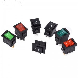 Rocker Switch KCD1/KCD11/KCD2/KCD3/KCD4  ON OFF 2/3/4/6 Pin  With/Without Light