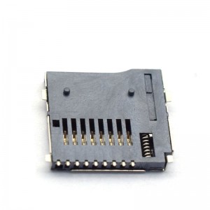 9pin TF micro reader card socket memory slot TF card socket connector