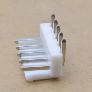 90 degree vertical pcb wire to board 2-14pin 3.96 mm needle header connector socket