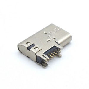 HOT SALE high current side insert female jack double row 14pin side plug usb3.1 type-c 14pin connector