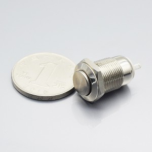 Metal switch 12mm overhead without led light push button switch