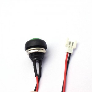wholesale switch socket terminal connection two-foot one push button switches 12mm ball