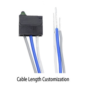 H3 Series Welding Cable Waterproof Microswitch With or Without Operating Handle