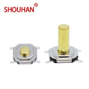 PTS526SMG20SMTR21 4×4 Tactile Switch SMD Push Button Tact Switch 4 pin 5.2*5.2*5mm for earphone EVQPLHA50 SKQGABE010