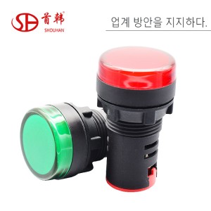 Explosion proof signal lamp red green orange blue white 22mm circular AD16-22DS signal indicator power indicator