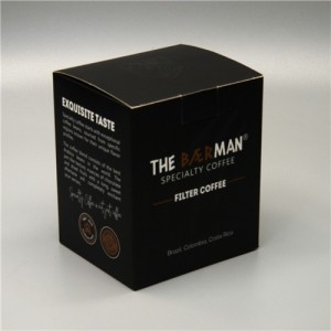 Coffee Packaging Boxes with Customized Print Designs