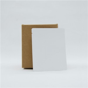 PLA White Kraft Paper Environmentally Friendly Three Sided Sealing Bag New Choice For High-Quality Packaging