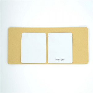 Professional Grade White Kraft Paper VMPET Three Sided Sealing Bag New Choice for Food Packaging