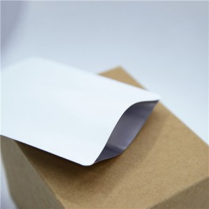 Professional Grade White Kraft Paper VMPET Three Sided Sealing Bag New Choice for Food Packaging