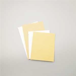 Vintage Style Yellow Kraft Paper VMPET Three Sided Sealed Bag, Preferred For Brand Packaging