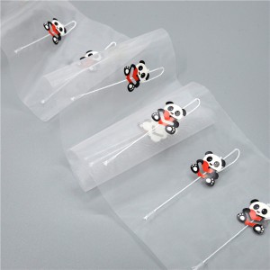 Customized Teddy Bear Label PLA Mesh Tea Bag Roll Unique Charm Showcasing Taste