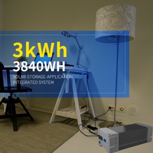 3KWH portable battery with inverter
