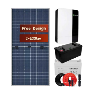 Easy roof installation solar panel 5kw 10kw 15kw 20kw solar panel system for house use