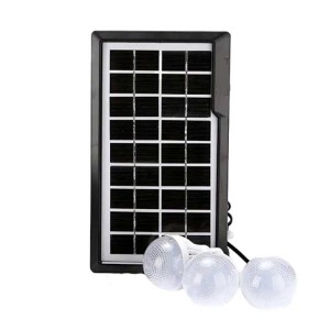 Outdoor 12W solar Lighting System for Phone Charge Mini Solar Energy System with usb 5V