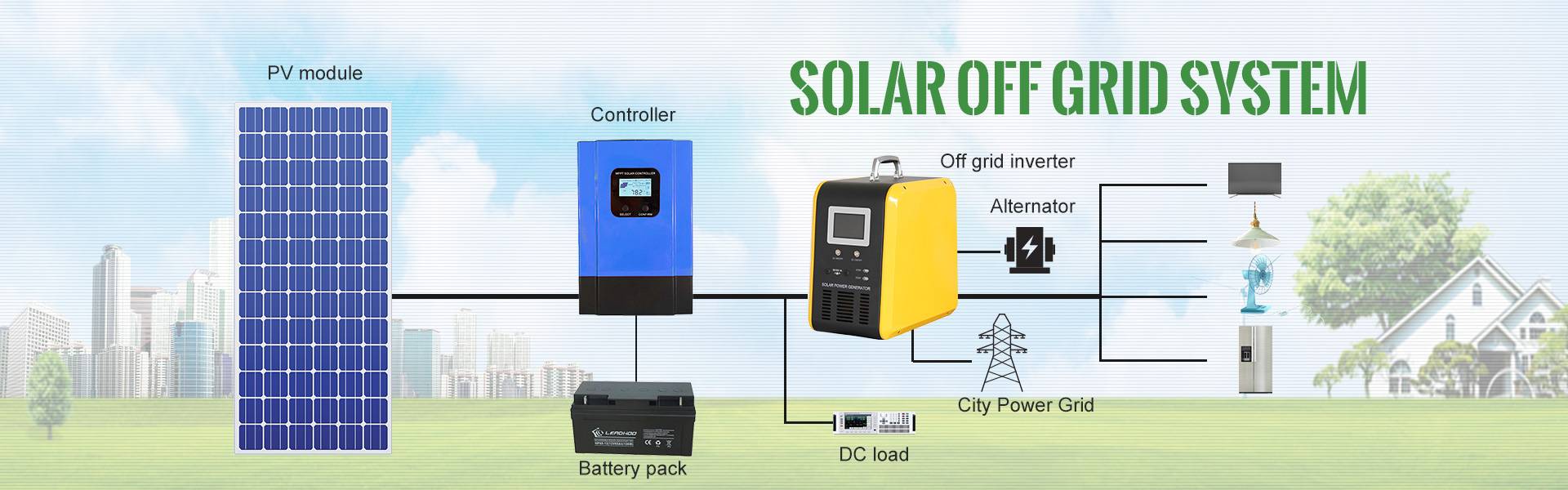 Solar off grid system