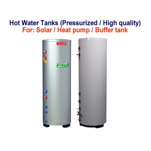Pressurized Hot Water Storage Tank or Buffer tank