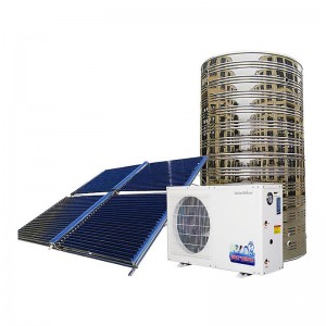 Intelligent Solar Collectors Combined Heat Pump Hot Water Heating System