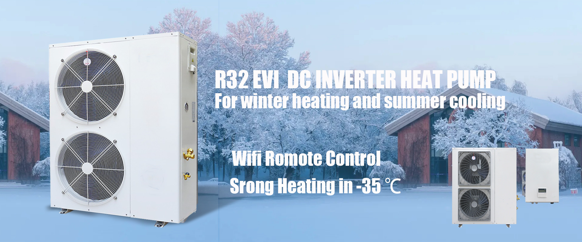 SolarShine R32 evi dc inverter heat pump