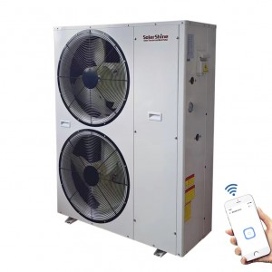 Monoblock R32 DC inverter Air Source Heat Pump for House Heating and Cooling