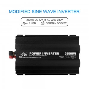 3500W DC to AC Power Inverter 12V/24V/48V to 110V/230V Modified Sine Wave